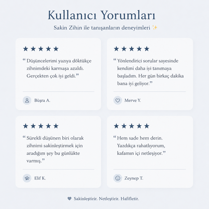 SAKİN ZİHİN